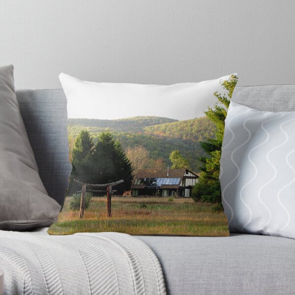 House of Torii Throw Pillow