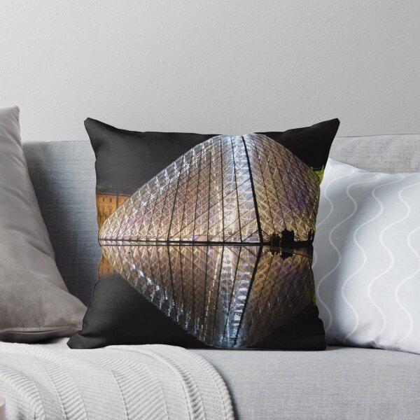 Item preview, Louvre - a reflection designed and sold by Sanchita  Mukherjee.