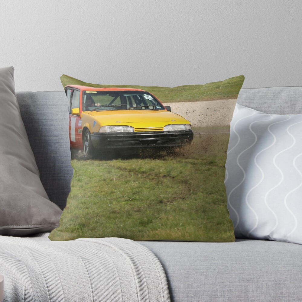 Reverse parking Throw Pillow