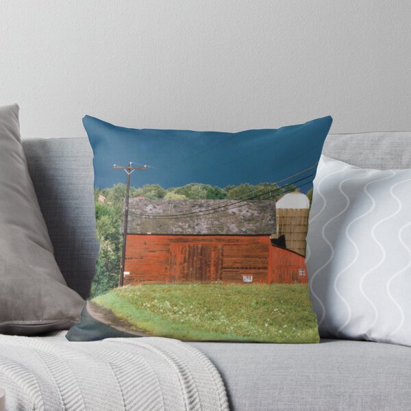 Item preview, Red Barn in Light Before Storm designed and sold by clizzio.