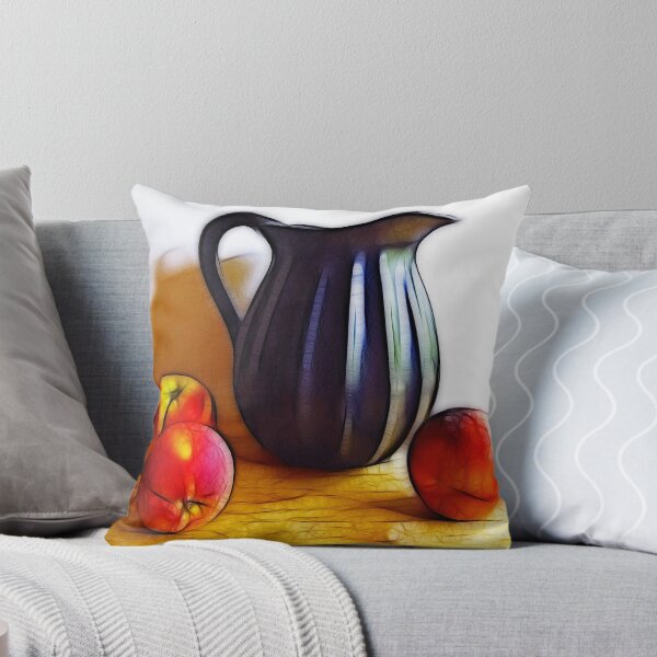 Item preview, Black Pitcher with Fruit designed and sold by suzannem73.