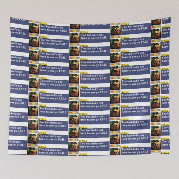 Item preview, Too bad dad's not here to see ya FAIL! (Bumper Sticker) designed and sold by Cyberphile.