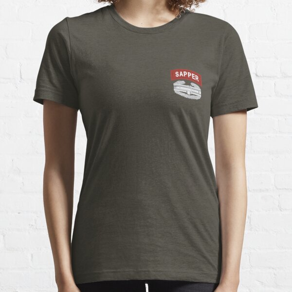 Engineer Sapper T Shirts Redbubble - uk british army pt t shirt roblox