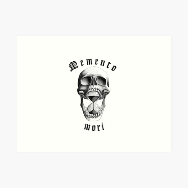 Memento mori Art Print