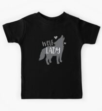 Wolf Lady Kids Tee