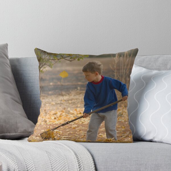 Item preview, Raking Leaves designed and sold by Adrianne Yzerman.
