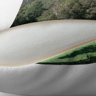 Alternate view of Nimbin Rocks Throw Pillow