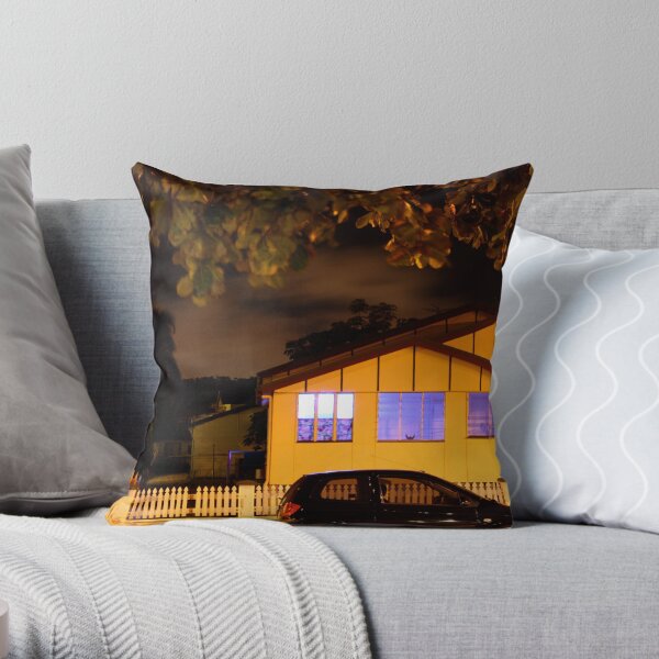 Just Waiting Throw Pillow