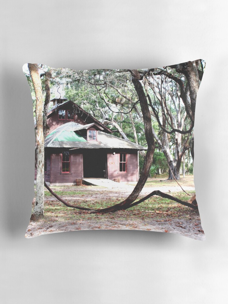Thumbnail 3 of 4, Pillow, OLD BARN designed and sold by TomBaumker.