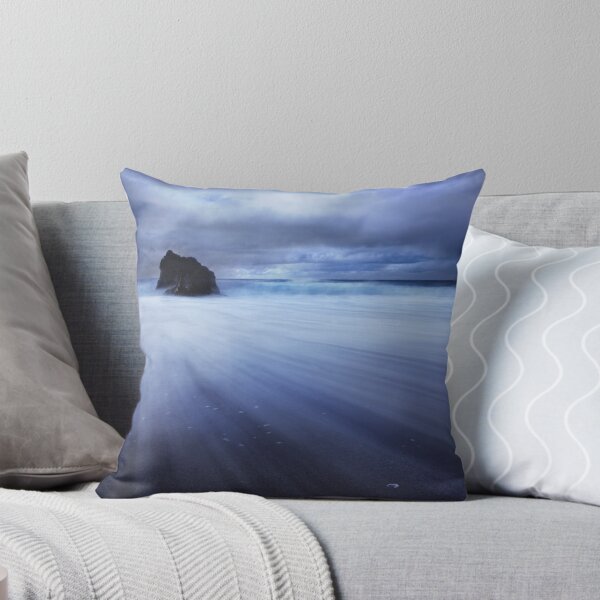 Land Sea Sky IV Throw Pillow