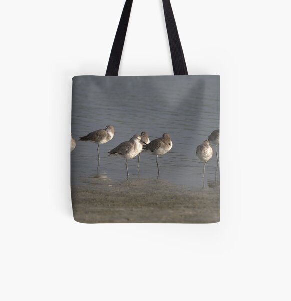 One Leg All Over Print Tote Bag