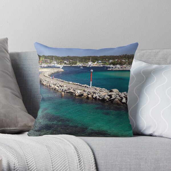 Bermagui Throw Pillow