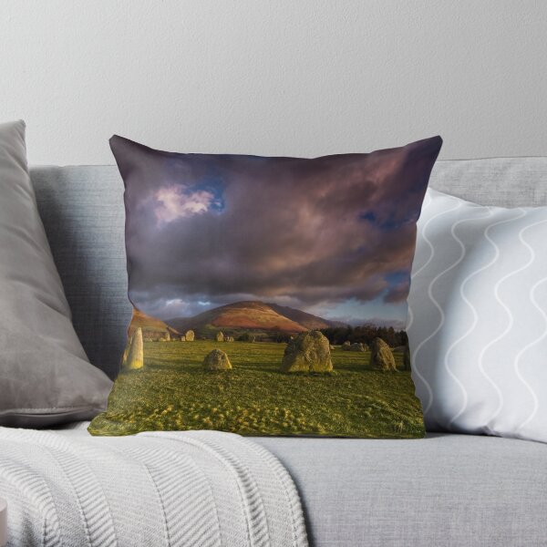 Castlerigg - Lake District Throw Pillow