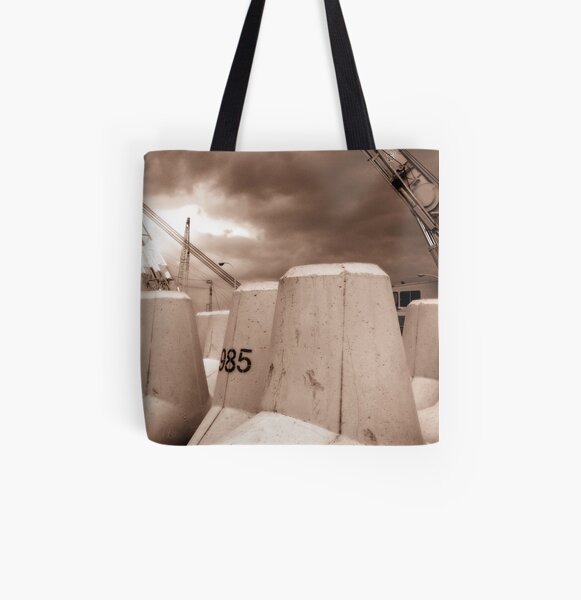 Dockside All Over Print Tote Bag