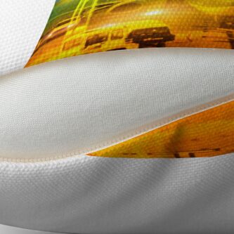 Alternate view of plane Throw Pillow