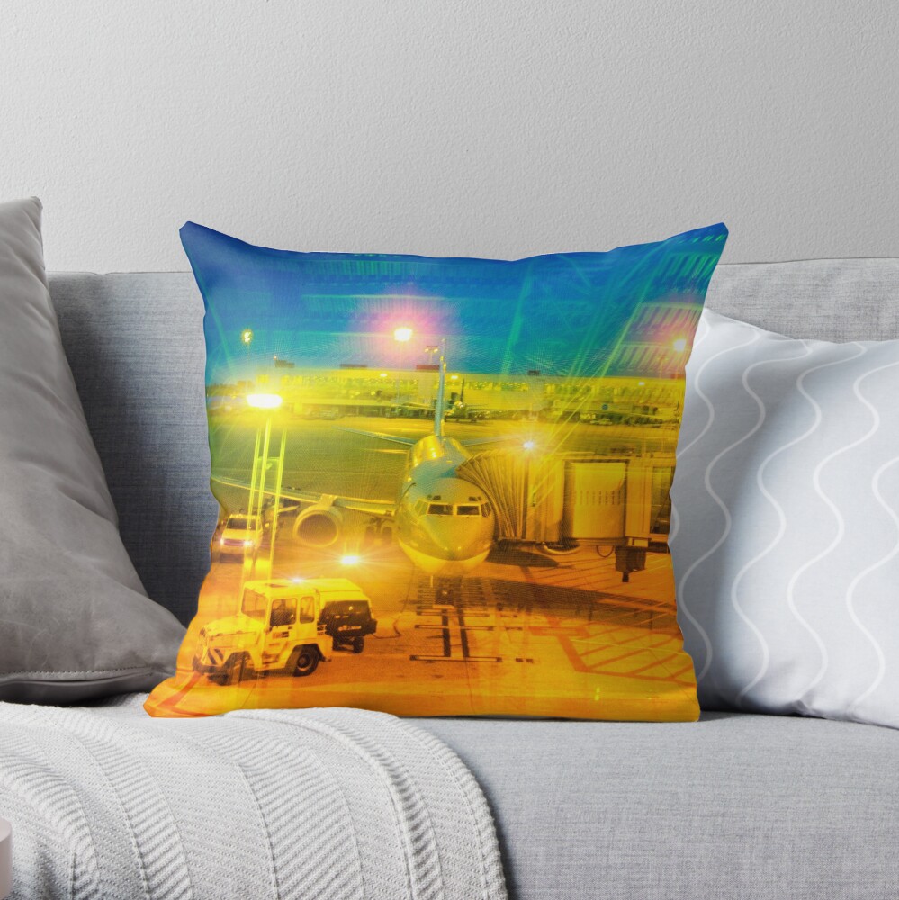 plane Throw Pillow