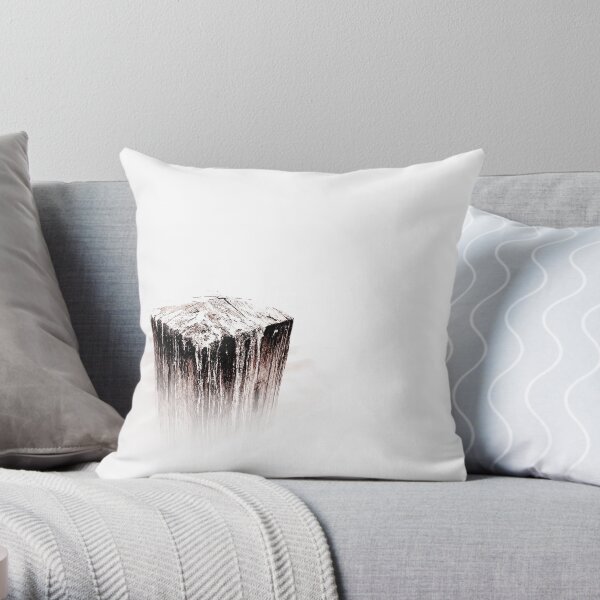Misty post Throw Pillow