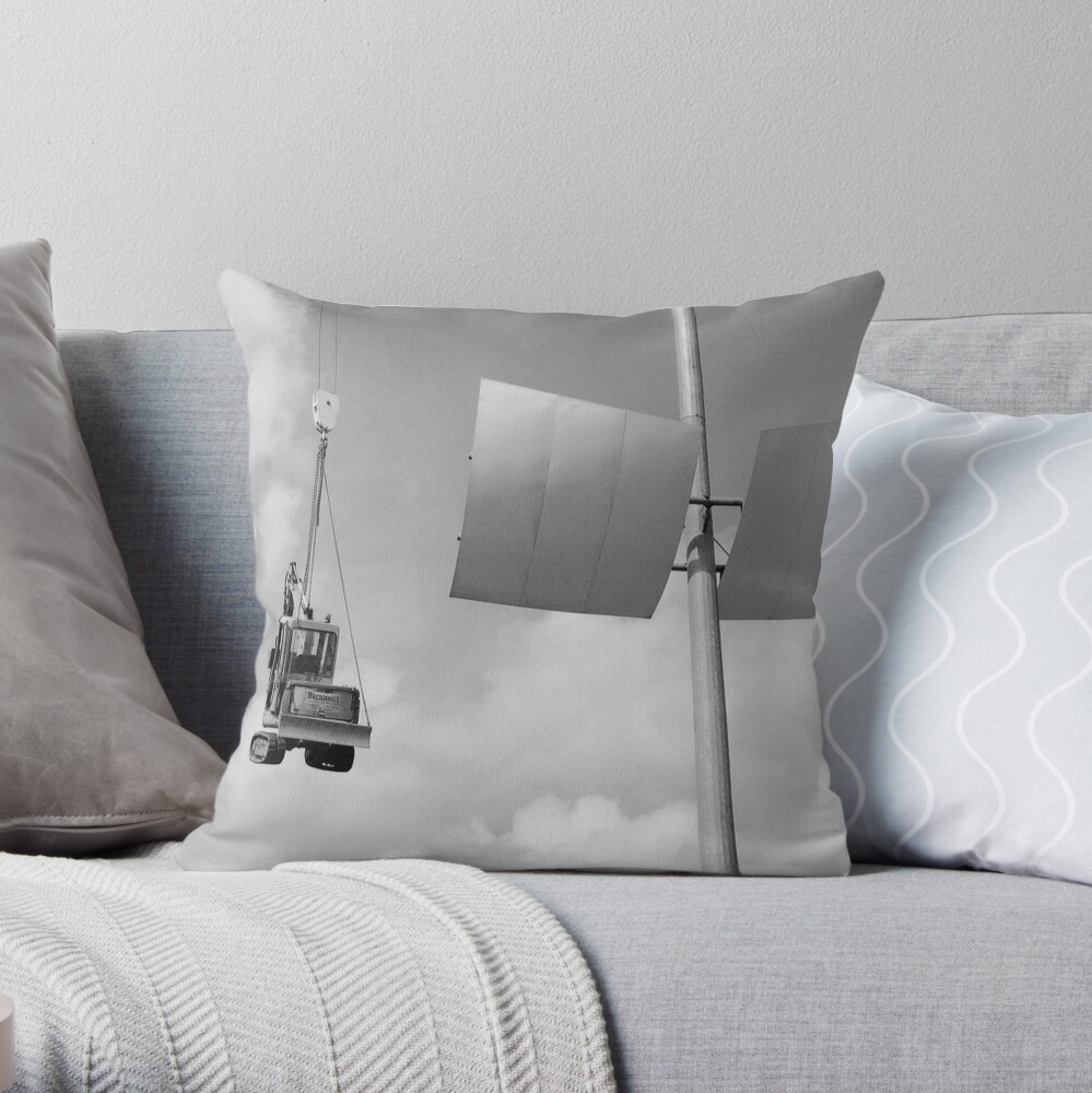 Work Escapes Me Throw Pillow