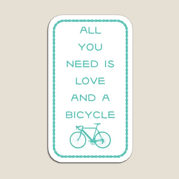All you Need is a Bike Magnet