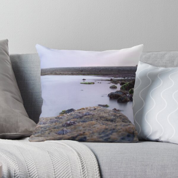 Cockles & Weed Throw Pillow