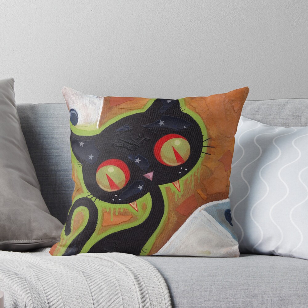 Item preview, Throw Pillow designed and sold by mistertengu74.