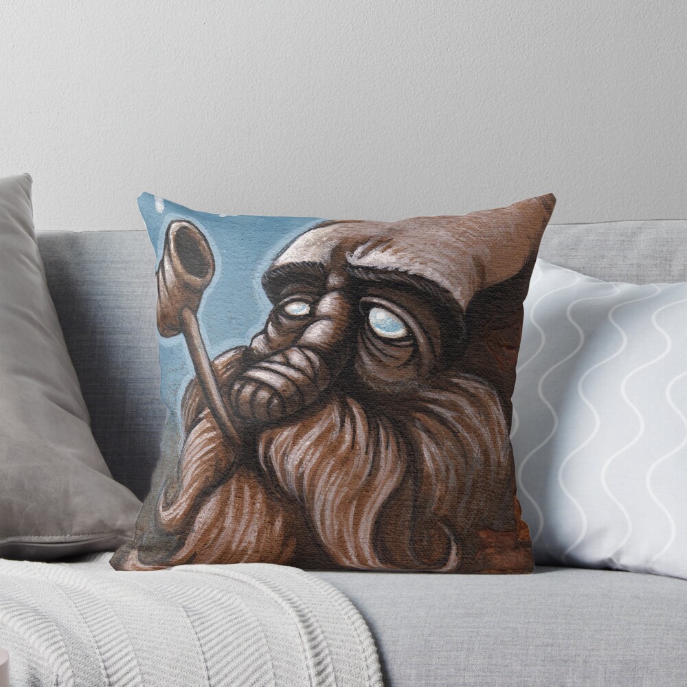 Item preview, Throw Pillow designed and sold by mistertengu74.