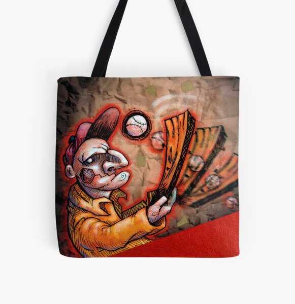 Swingin' Punch All Over Print Tote Bag
