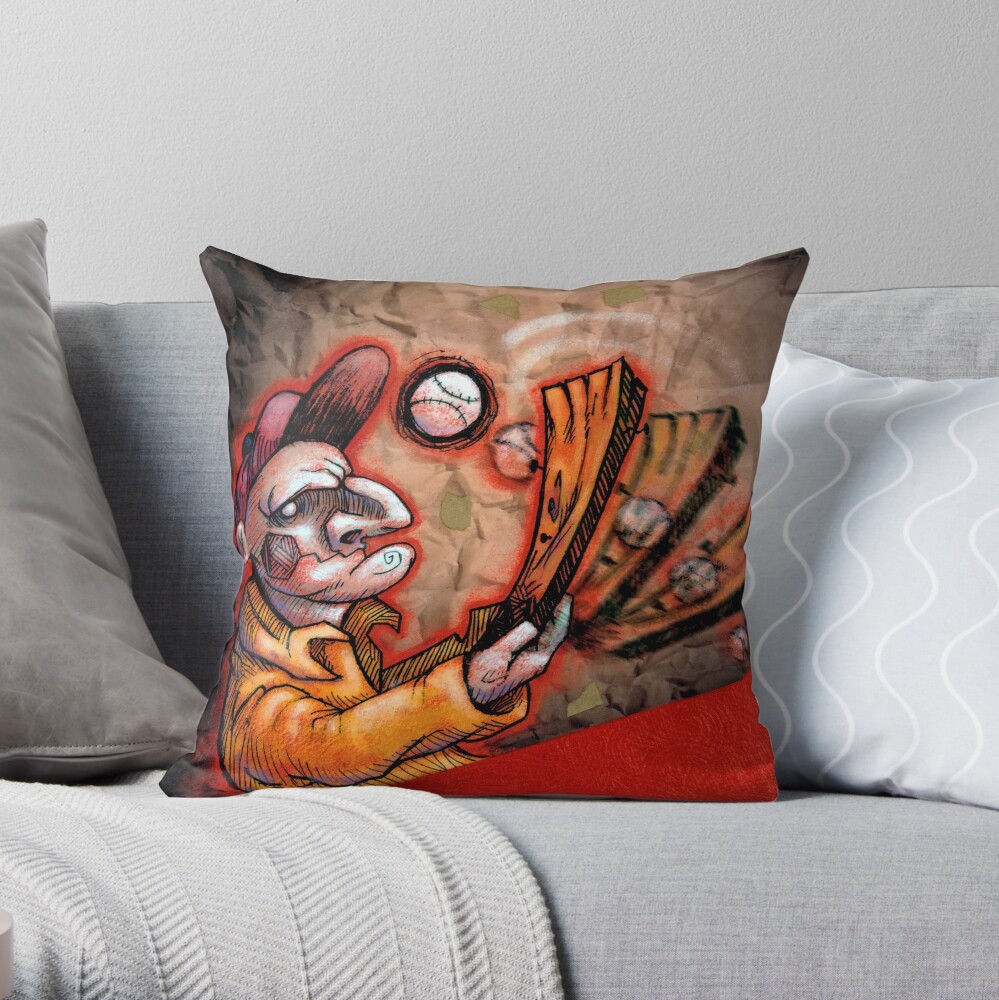 Item preview, Throw Pillow designed and sold by mistertengu74.