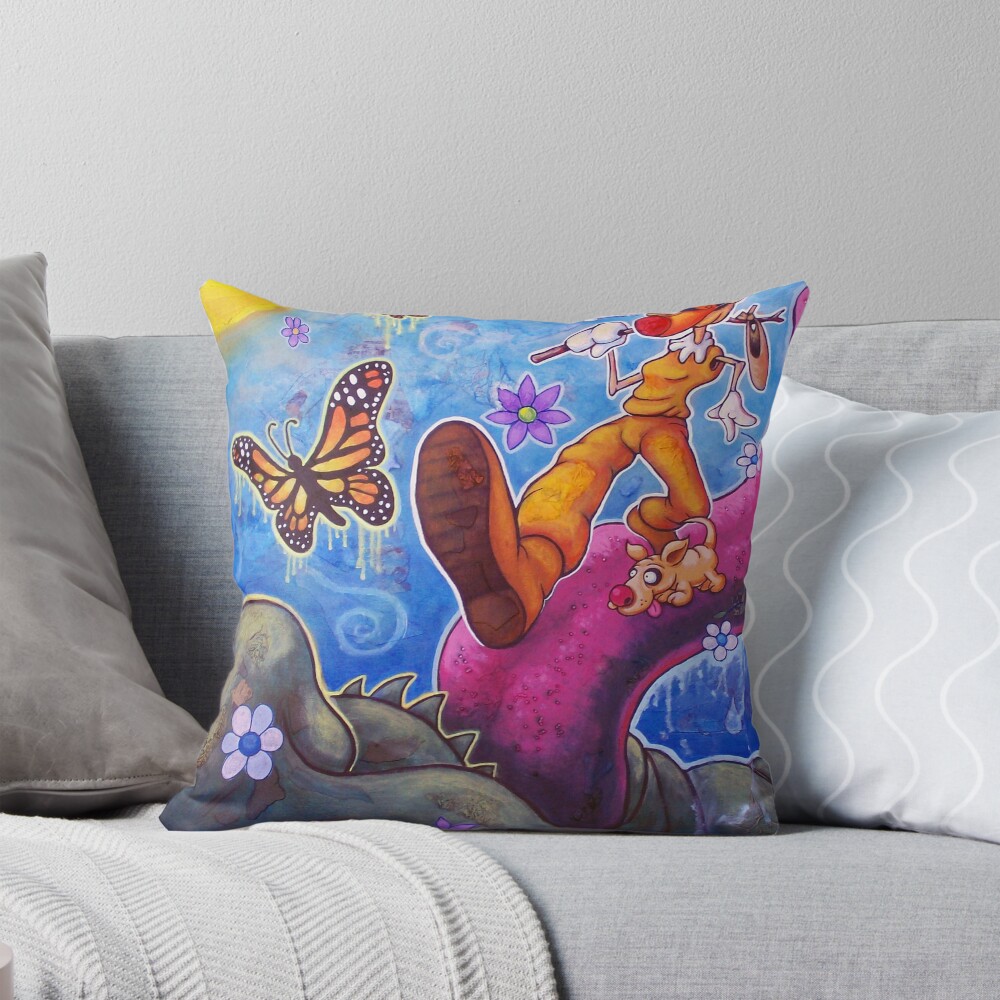 Item preview, Throw Pillow designed and sold by mistertengu74.