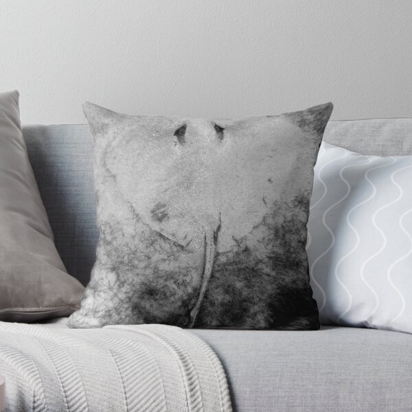 Sand Angel Throw Pillow