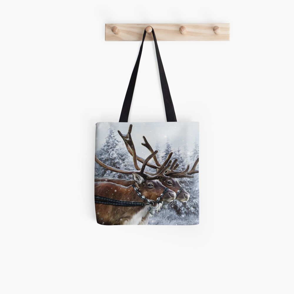 The Christmas Ride Tote Bag