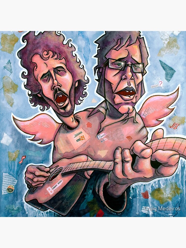 Thumbnail 3 of 3, Throw Pillow, Bret and Jemaine designed and sold by Craig Medeiros.