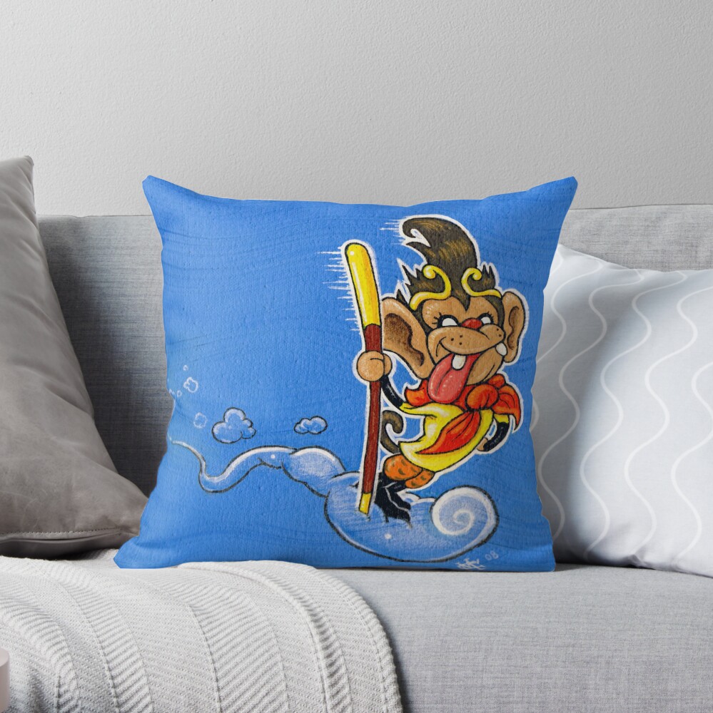 Item preview, Throw Pillow designed and sold by mistertengu74.