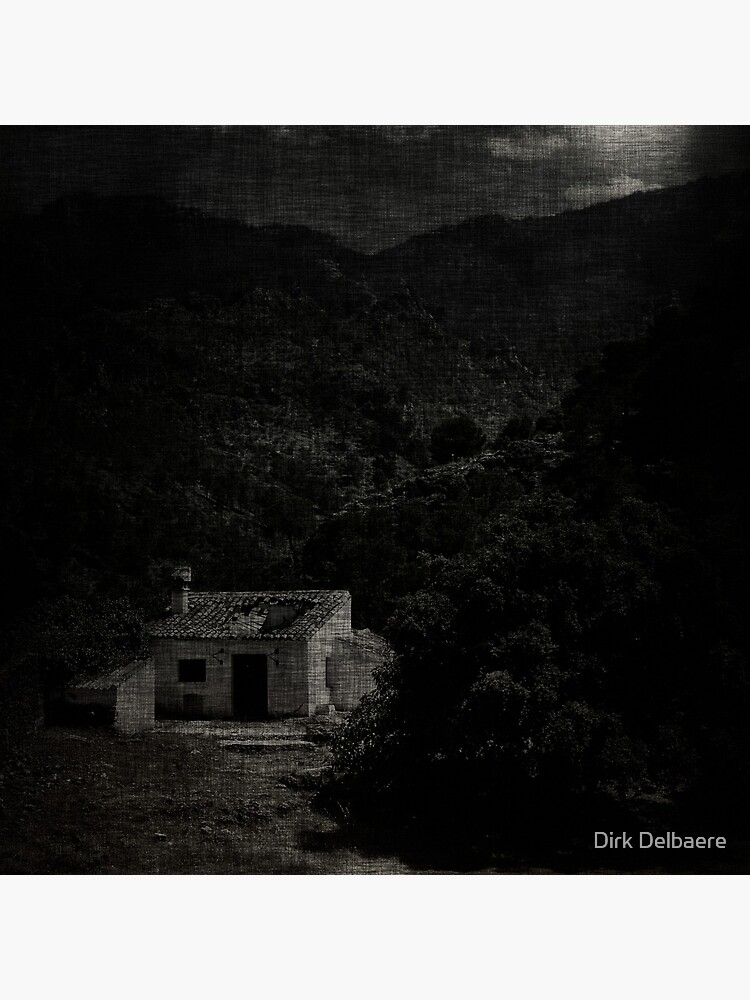 house; moonlight by Delbaere