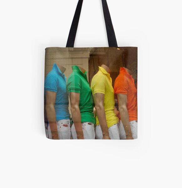 rainbow window All Over Print Tote Bag