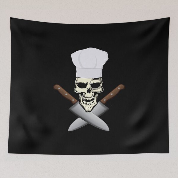 Item preview, Chef product  Skull Butcher Knives  Funny Gift for Cook   design designed and sold by stuch75.