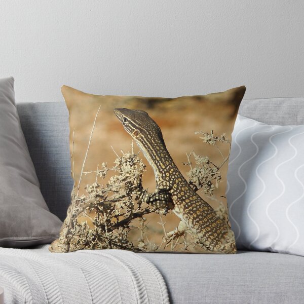 Aperçu de l'œuvre Juvenile Sand Monitor "Varanus gouldii" - Mungo NP, NSW créée et vendue par Rosie Appleton.