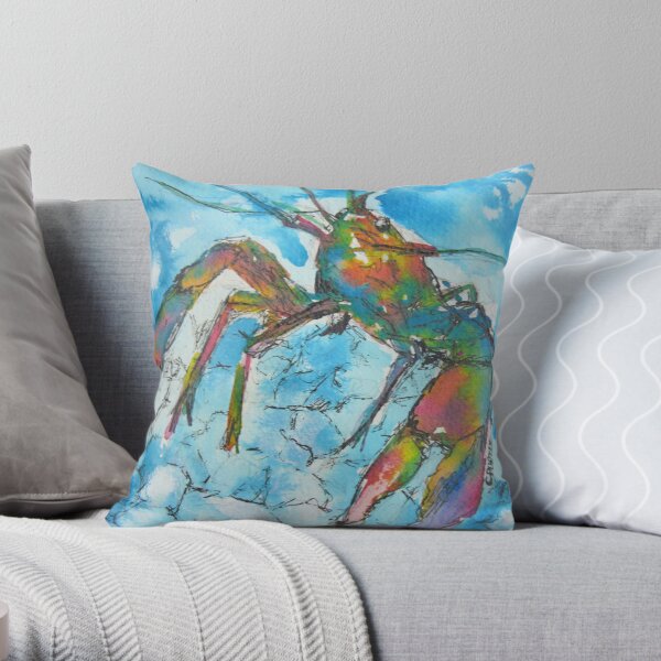 prawn Throw Pillow
