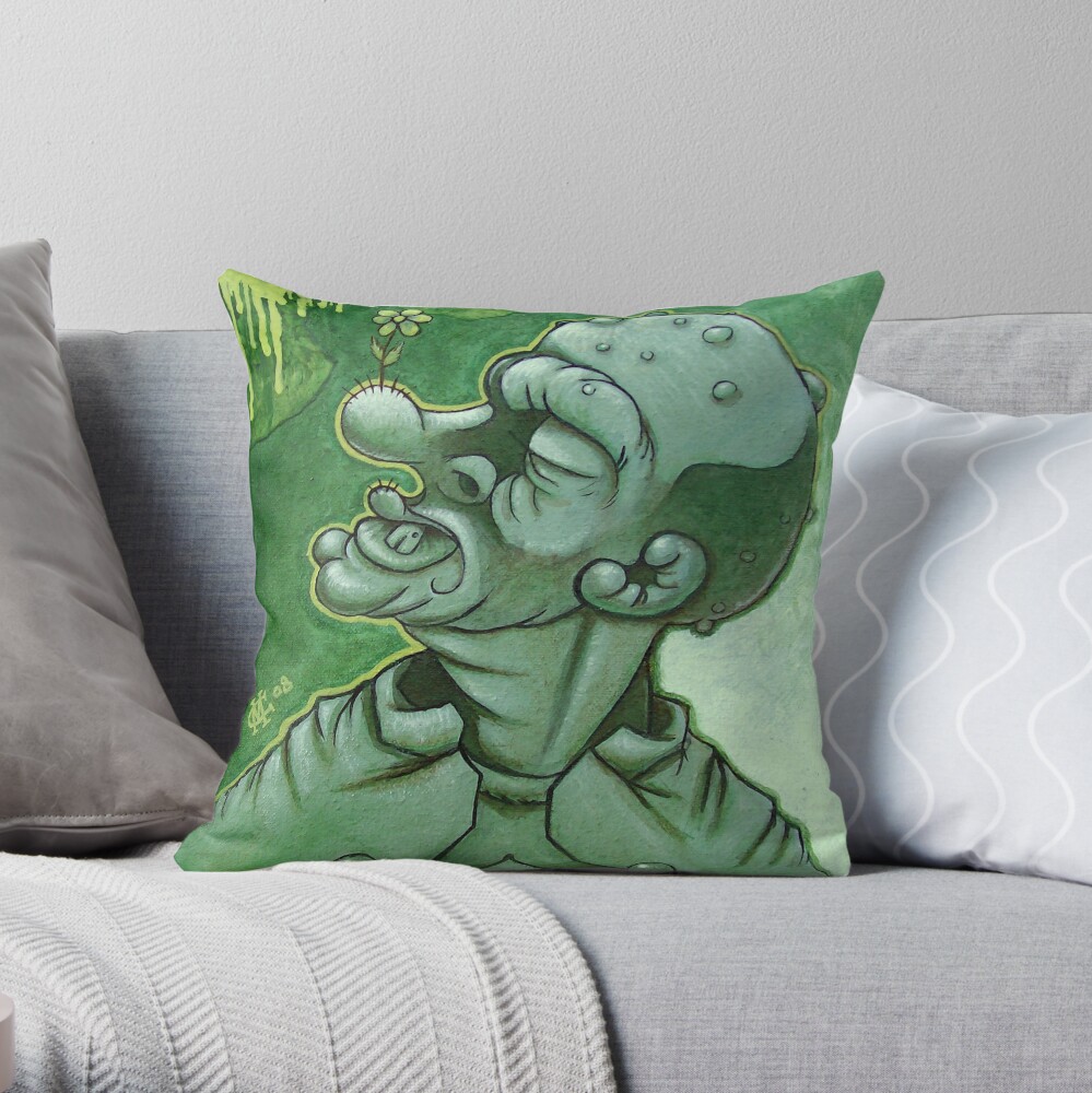 Item preview, Throw Pillow designed and sold by mistertengu74.
