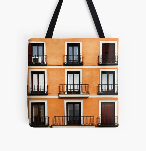 Madrid, Spain. All Over Print Tote Bag