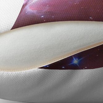 Alternate view of M42 nebula in orion Throw Pillow