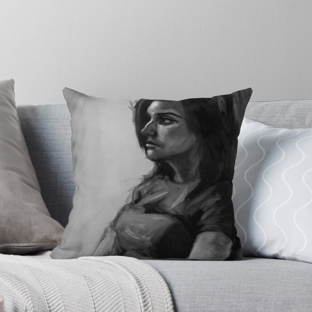 Item preview, Throw Pillow designed and sold by mistertengu74.