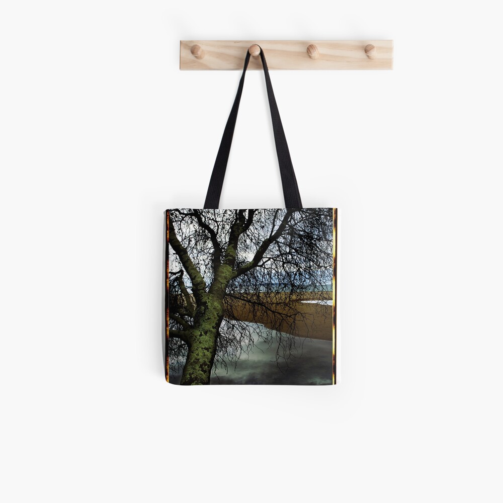 at the beach Tote Bag