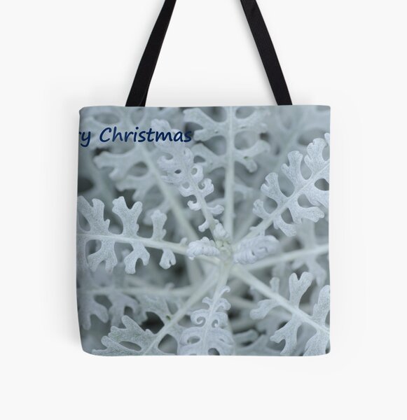 White Christmas All Over Print Tote Bag