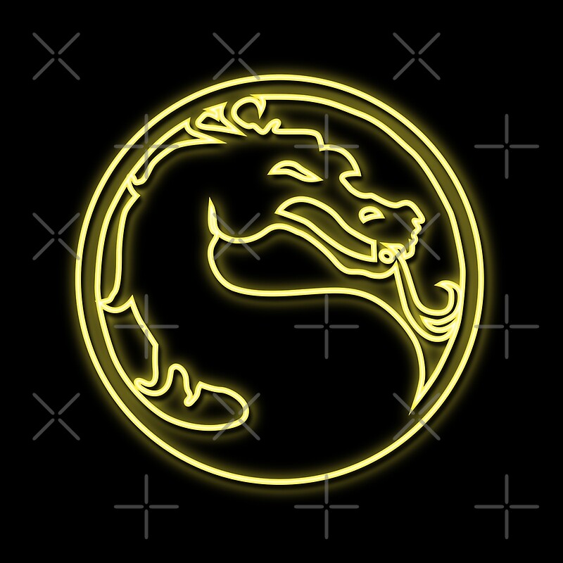 “Mortal Kombat neon” by amazart | Redbubble