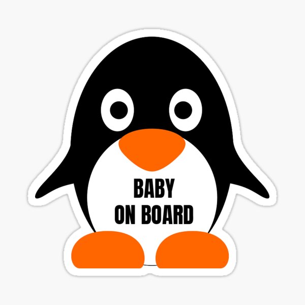 Download Baby On Board Stickers Redbubble