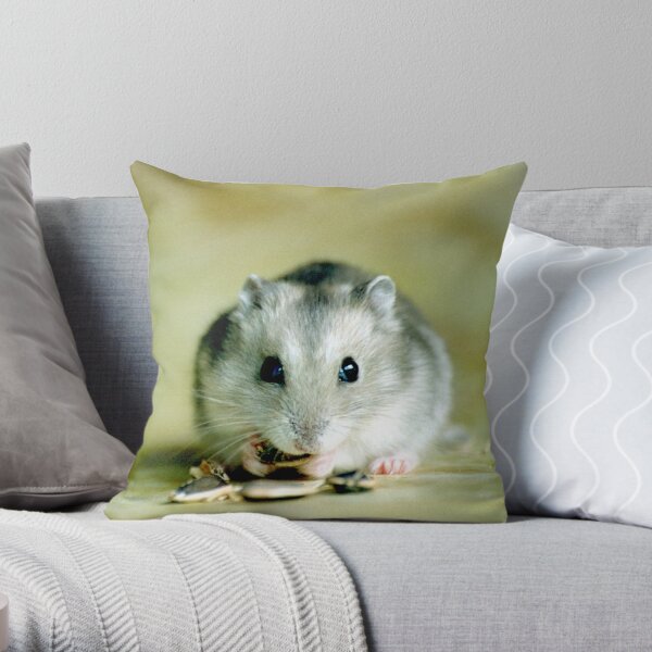 Hamster en peluche, doux et mignon, coussin et oreiller pour