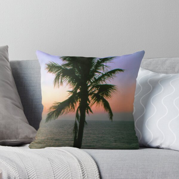 'Palm Tree...' Throw Pillow