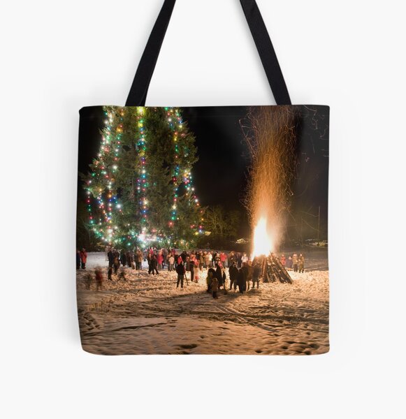 Mayne Island, Dec. 23, 2008 All Over Print Tote Bag