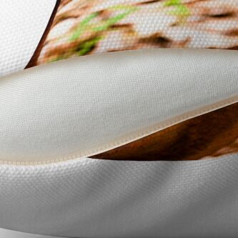 Alternate view of Old wheel Throw Pillow